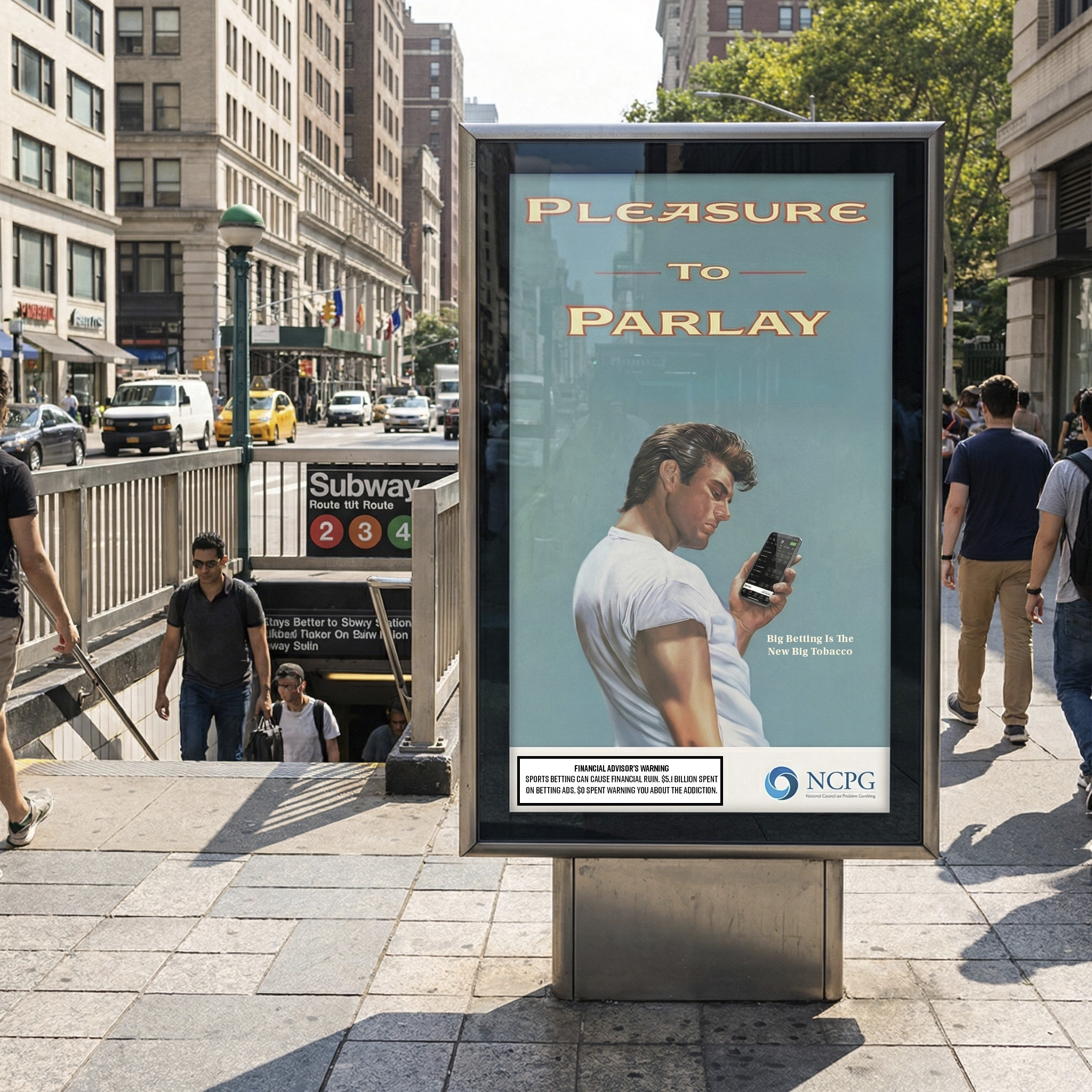 NCPG billboard campaign