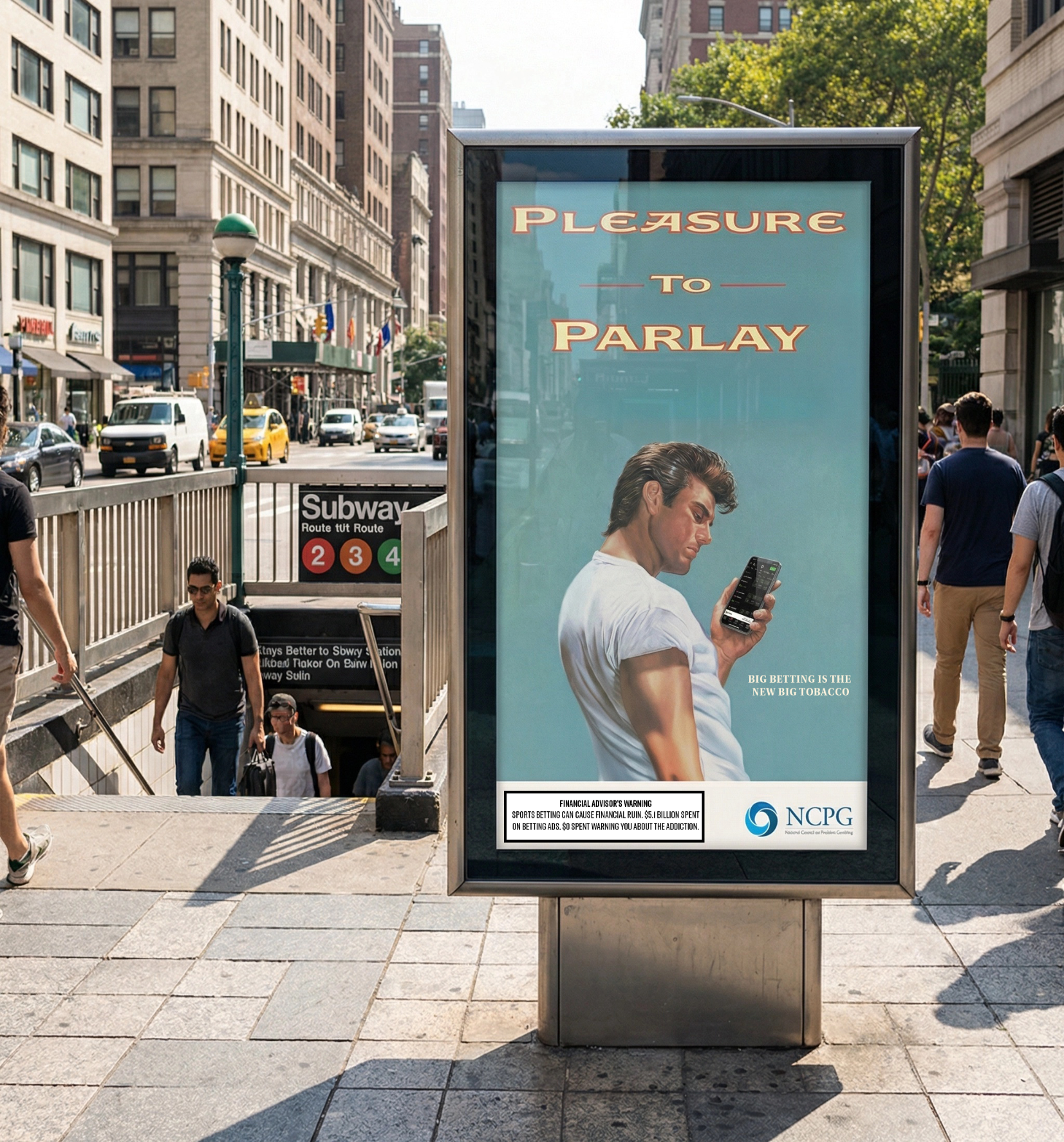 NCPG billboard campaign