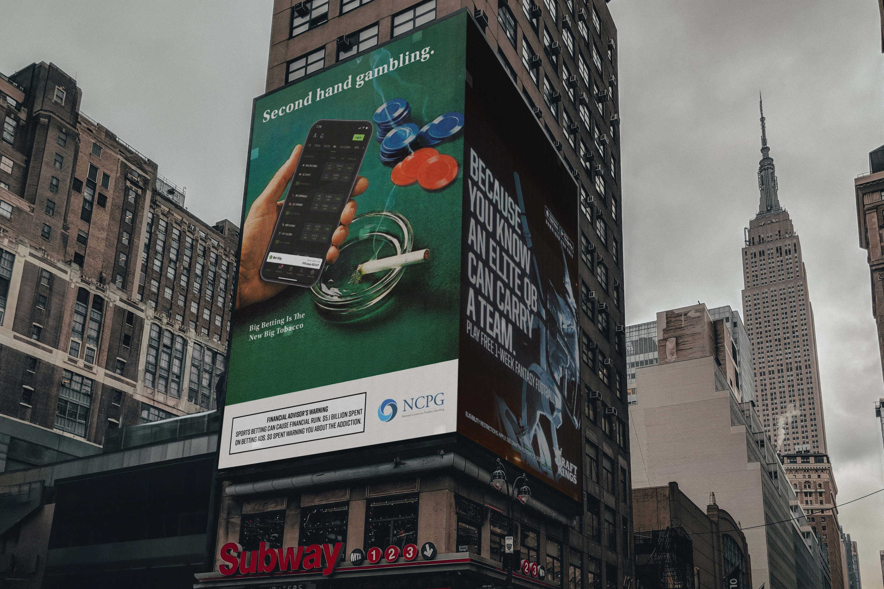 NCPG billboard execution