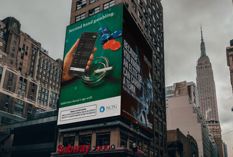 NCPG billboard execution