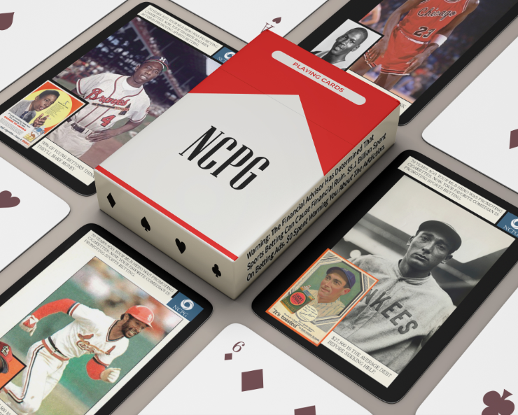 NCPG vintage-style playing cards