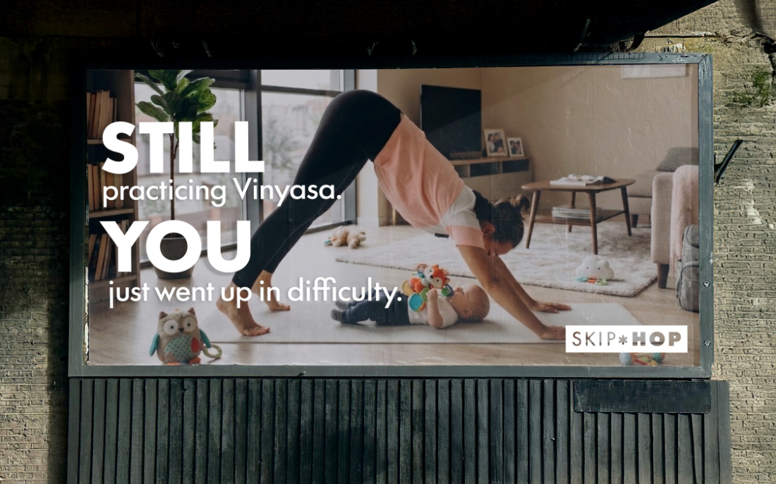 Skip Hop OOH — billboard execution 3